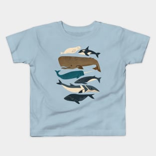 Whales Ahoy Kids T-Shirt